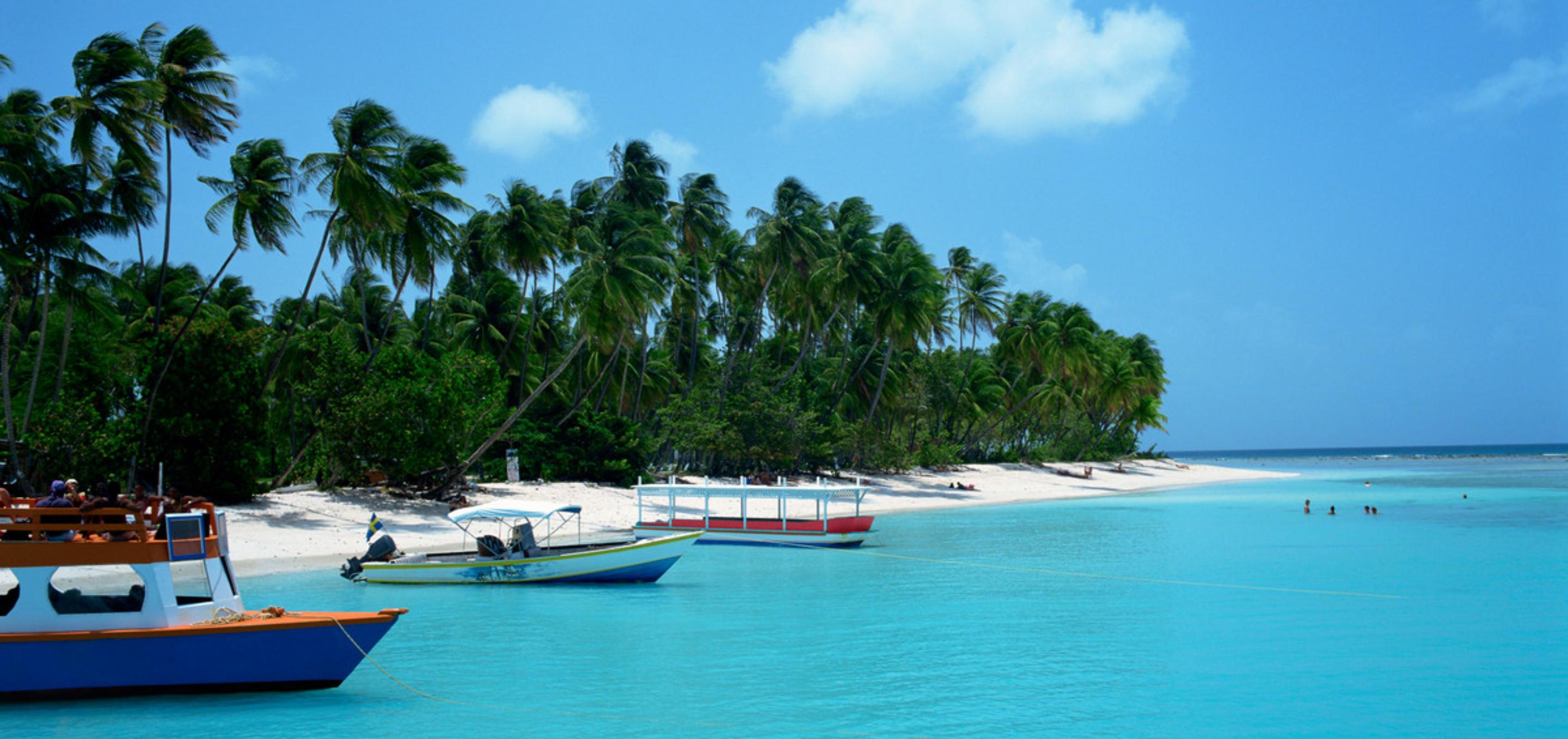 An image showing a beach